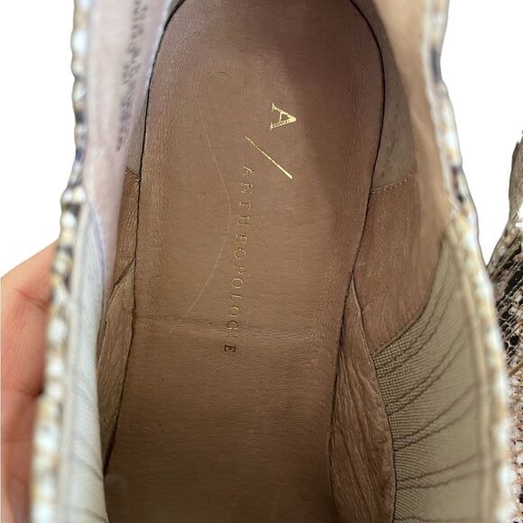 ANTHROPOLOGIE Marion Python Snakeskin Ankle Boots - Picture 6 of 12